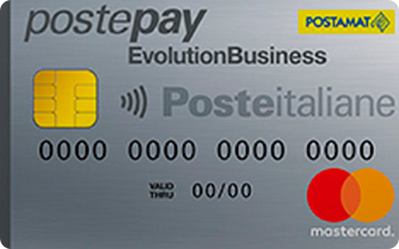 Immagine carta Postepay Evolution Business